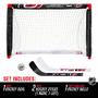 Imagem de Franklin Sports Carolina Hurricanes Mini Hockey Set - Joelho