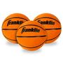 Imagem de Franklin Sports Indoor Mini Foam Basketballs - 3 Pack de Mini Foam Basketballs - 5 "Inch Toy Basketballs - Indoor Arcade Foam Mini Balls for Mini Basketball Hoops - Perfect Indoor Mini Basketballs