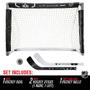 Imagem de Franklin Sports Los Angeles Kings Mini Hockey Set - Joelho H