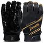 Imagem de Franklin Sports Supratak Futebol Receiver Luvas - Preto /