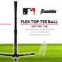 Imagem de Franklin Sports Tee Ball - Flex Top Tee Ball Batting Tee