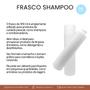 Imagem de Frasco 300ml Para Shampoo e Condicionador Kit Com 5 Unidades