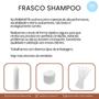 Imagem de Frasco 300ml Para Shampoo e Condicionador Kit Com 5 Unidades