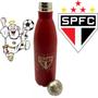 Imagem de Frasco de Aço Inoxidável 750ml São Paulo FC Ideal Para Torcedores Bom Ter Em Casa