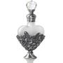 Imagem de Frasco de perfume SEVENBEES Vintage Silver Glass 10mL recarregável