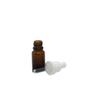 Imagem de Frasco De Vidro Âmbar 10 Ml Com Conta Gotas - Kit Com 50 Un.
