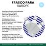 Imagem de Frasco Liso Branco Para Xarope 250ml Com Tampa Rosca 2und