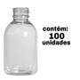 Imagem de Frasco Plastico Pet Cristal de 100ml com Tampa Lacre com Vedante Kit com 100 unidades