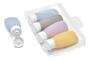 Imagem de Frasco Pote Viajem Kit Com 4 Unidades 60 Ml Creme Shampoo