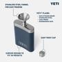 Imagem de Frasco YETI 200ml (7 onças) com Funil - Aço Inoxidável Preto