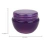 Imagem de Frascos de embalagem Beauticom 10mL Purple Frosted x48 com forro