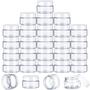Imagem de Frascos de Plástico SATINIOR 2oz/60ml com Tampas - Pacote com 100 Unidades
