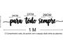Frase Aplique Decoração Para Todo Sempre Plaquinha Preta - Mdf Store Imagem de Frase Aplique Decoração Para Todo Sempre Plaquinha Preta