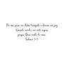 Imagem de Frase versiculo " Deus cuida de mim Salmos " 3:5 MDF preto