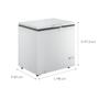 Imagem de Freezer Horizontal Consul 309L CHA31FB 1 Porta Branco