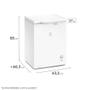 Imagem de Freezer Horizontal Electrolux Cycle Defrost 143L com função Turbo Freezer Uma Porta (HE150)