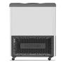 Imagem de Freezer Horizontal Porta de Vidro 491 Litros Metalfrio NF55S Branco 220V