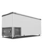 Imagem de Freezer Horizontal Porta de Vidro 505 Litros Metalfrio NF55S Branco 220v
