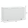 Imagem de Freezer Horizontal Skin Condenser GHBS-510 Gelopar 127v