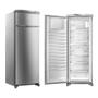 Imagem de Freezer Vertical Brastemp 1 Porta Frost Free 228L Inox 127V BVR28MK