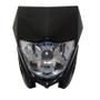 Imagem de Frente do Farol Completo XTZ 125 2009 a 2016 Preto