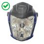 Imagem de Frente Farol Fan 160 2022 Carenagem +Suporte Azul Met 200300 - PLASMOTO