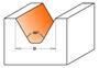 Imagem de Fresa De Widea Para Moldura 25,4x19mm Cmt - 74900111