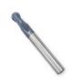 Imagem de Fresa Esférica Metal Duro 2 Cortes Com 55HRC 4mm x 8mm cobertura TiSiN