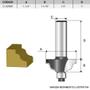 Imagem de Fresa para Moldura em Onda com Rolamento HT 1.1/4 Pol D-02696 Makita