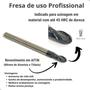 Imagem de Fresa Topo Esférica 5 mm (r = 2,5), Haste 5 x 50 mm, Metal Duro 45 HRC (BuckPro: FTE45-2-05005050)