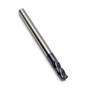 Imagem de Fresa Toroídal Metal Duro 4 Cortes Com 55HRC 10mm R1.0 cobertura TiSiN