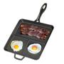 Imagem de Frigideira Breakfast Café da Manhã Ovo e Bacon 3 Divisórias de Ferro Fundido