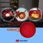 Imagem de Frigideira C Tampa Cerâmica Antiaderente Indução N22 Fogão Cooktop Vermelho Duralar