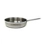 Imagem de Frigideira Funda Aço Inoxidável Grande Panelas Cozinha Base Solar Todos os Tipos de Fogões a Gás Cooktop Indução