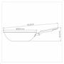 Imagem de Frigideira Funda Antiaderente Tramontina 24Cm Com Tampa wok com tampa