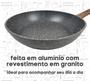 Imagem de Frigideira Funda Granito 28cm Premium Antiaderente Indução