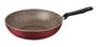 Imagem de Frigideira Funda Tramontina Loreto em Alumínio com Revestimento Interno Antiaderente Starflon Max 24 cm 2,2 L Vermelho