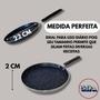 Imagem de Frigideira Indução Antiaderente Crepe Tapioca Panqueca 22cm