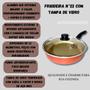 Imagem de Frigideira Marcolar N22 Antiaderente C/tampa De Vidro