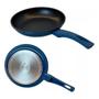 Imagem de Frigideira Nanocerâmica Lehavi 20cm Antiaderente Azul  Cozinha Rápida e Fácil de Limpar