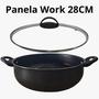 Imagem de Frigideira Panela Paella Caçarola Wok Antiaderente 28 Cm - RL