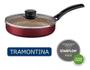 Imagem de Frigideira Tramontina Com Tampa Vidro Antiaderente Turim Reta Starflon Max 22 cm 1,7 L