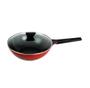 Imagem de Frigideira Wok 30cm/4,7L - Neoflam Amie, Aluminio Injetado com Revestimento Ceramico, Cor Vermelho