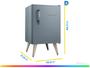 Frigobar Brastemp 76L Azul Retrô BRA08HW Imagem de Frigobar Brastemp 76L Azul Retrô BRA08HW