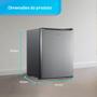 Frigobar Geladeira HQ 70 Litros Inox BC-70-62H 127V Imagem de Frigobar Geladeira HQ 70 Litros Inox BC-70-62H 127V