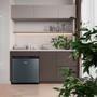 Imagem de Frigobar Preto cor Inox 45L Midea