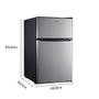 Imagem de Frigobar Refrigerador Compacto HQ Defrost 90 Litros Preto/Inox HQ-90RDF