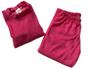 Imagem de Frio Pijama Infantil Rosa Soft Calça + Blusa 1 2 3 4 Anos