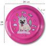 Imagem de Frisbee grande disco brinquedo pet cachorro praia, campo arremesso ar livre 24cm