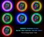 Imagem de Frisbee LED BULA PEACH Ultra Leve - Disco Voador 48cm